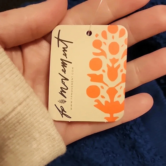 Free People Cuddle Up Pants- size Medium-NWT 💙 - Picture 4 of 8